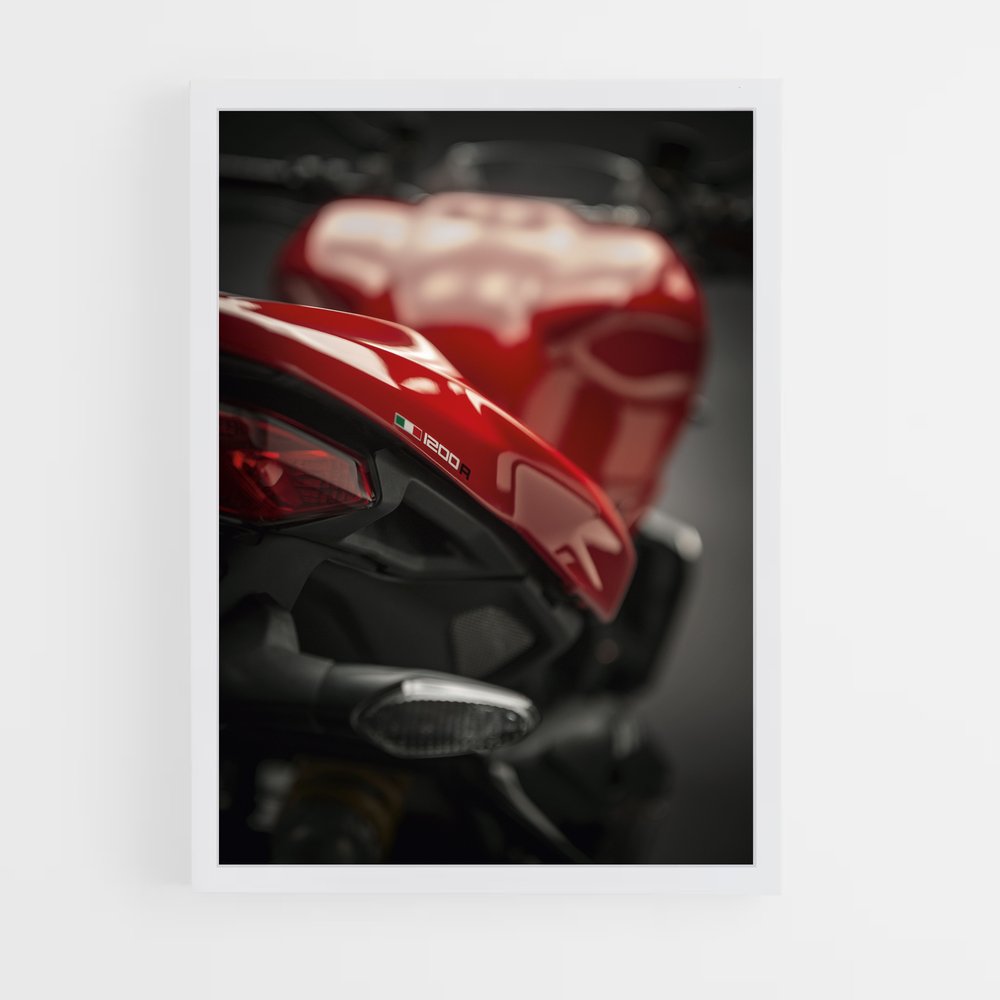 Poster Monstre Épique 1200 – affiche Ducati (vue 3)